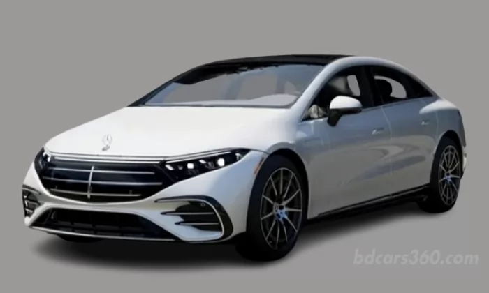Mercedes-Benz EQS 450 4MATIC 2025 Front Angle View 