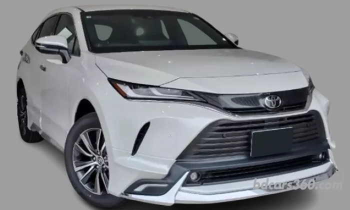 Toyota Harrier 2025 Front Angle View