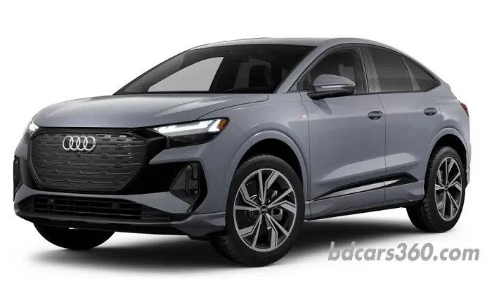 Audi Q4 Sportback e-tron 2025 Front left view