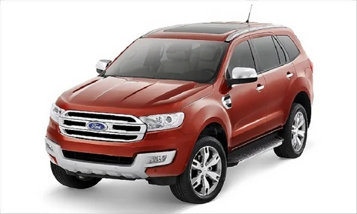 Ford Everest Titanium 2.2L 2019 Angled Front