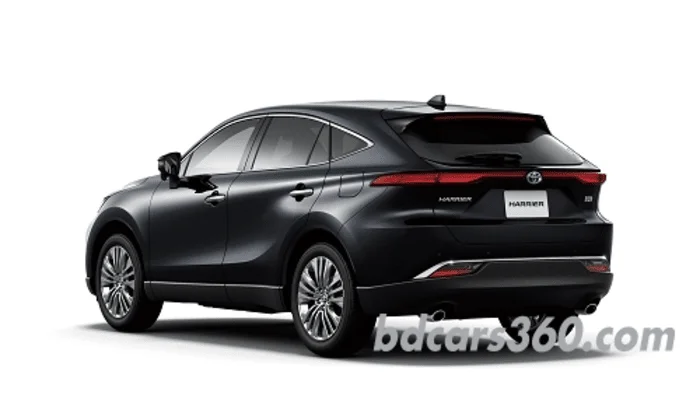 Toyota Harier Rear left view 
