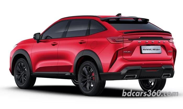 Haval H6 GT 2023 Rear Left view 