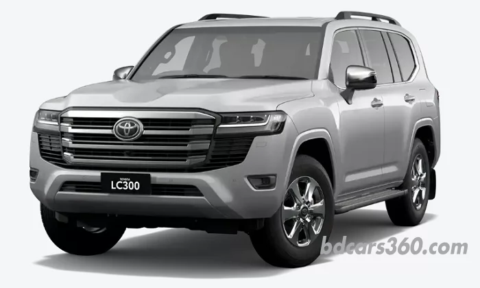 Toyota Land Cruiser LC300 Sahara Front left view 