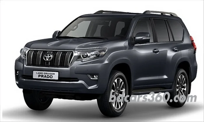 Toyota Prado GX 2022 Toyota prado 2022 Front Left Side 