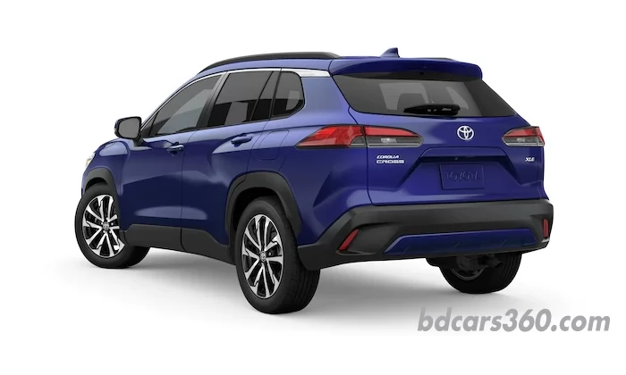 Rear left view 