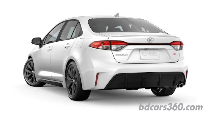 Rear left view 
