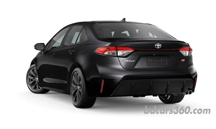 Rear left view 