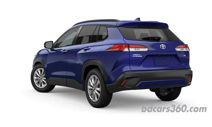 Rear left view 