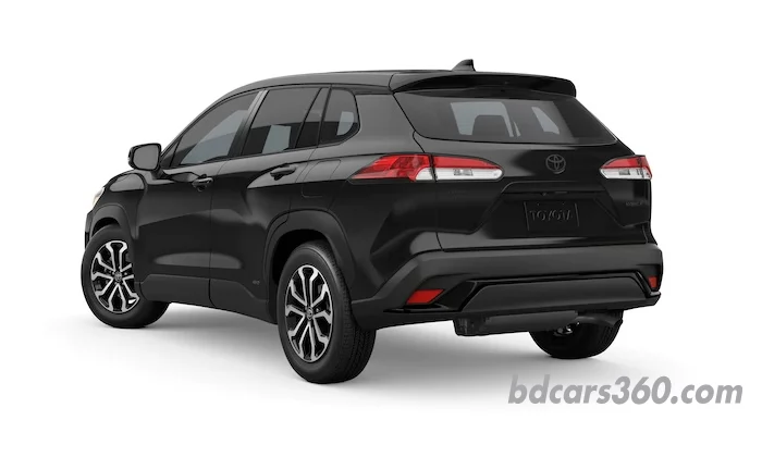 Rear left view 
