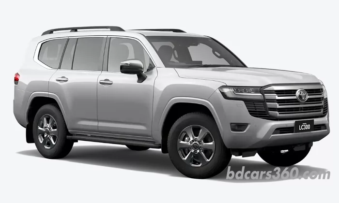 Toyota Land Cruiser LC300 Sahara Front right view