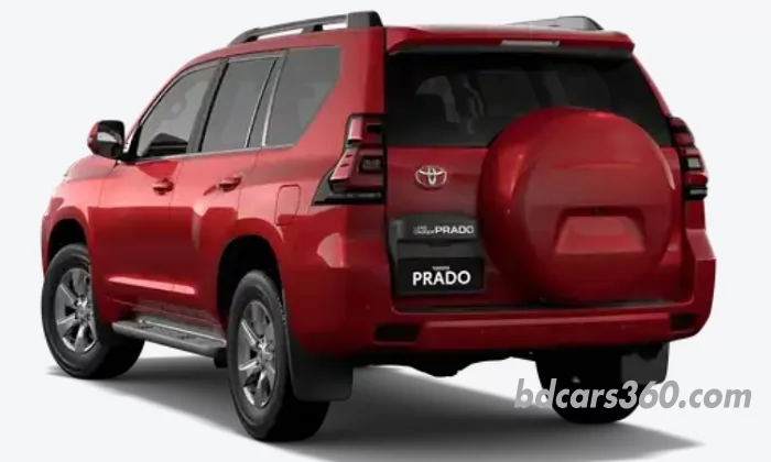 Toyota Prado 2.7 L TX or TXL Angled Rear