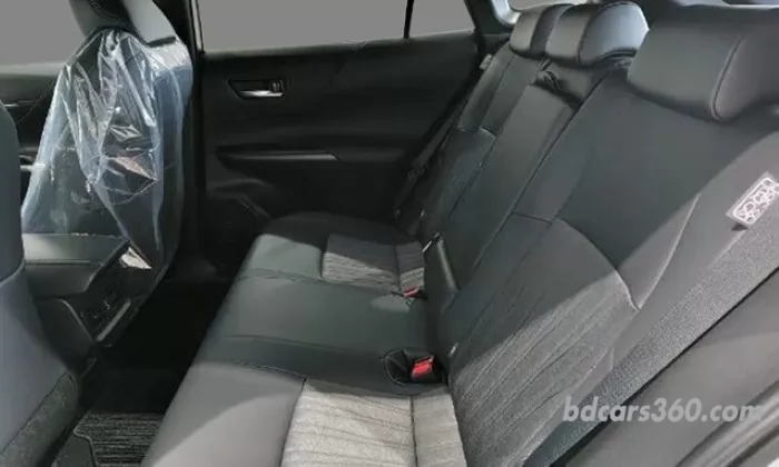 Toyota Harrier 2025 Rear Seat View