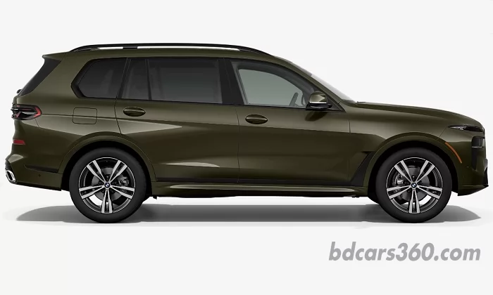 BMW  X7 xdrive40i side view 