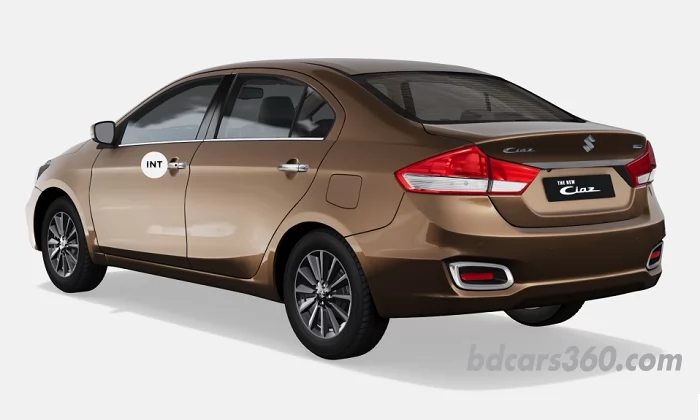 Rear left view