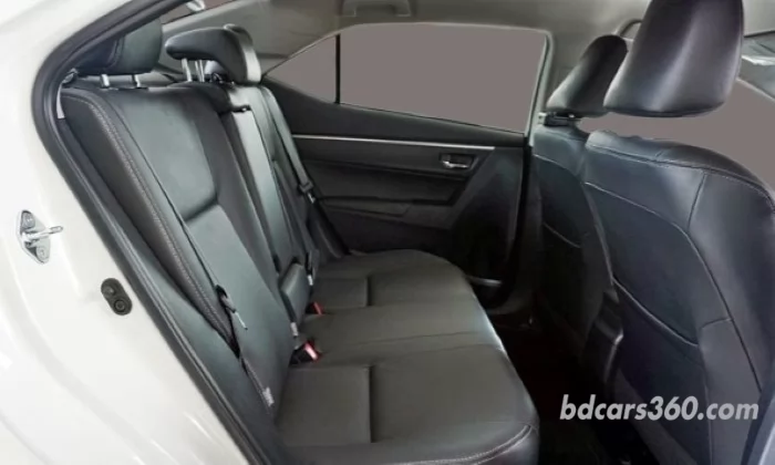 Toyota Corolla ALTIS Hybrid 2024 Rear Seat View