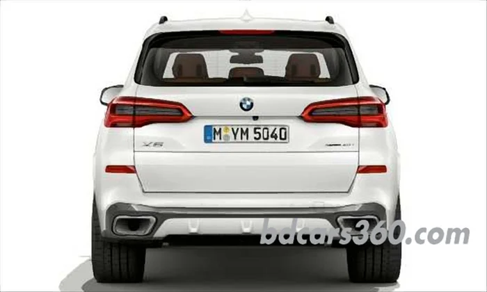 BMW x5 Rear view 