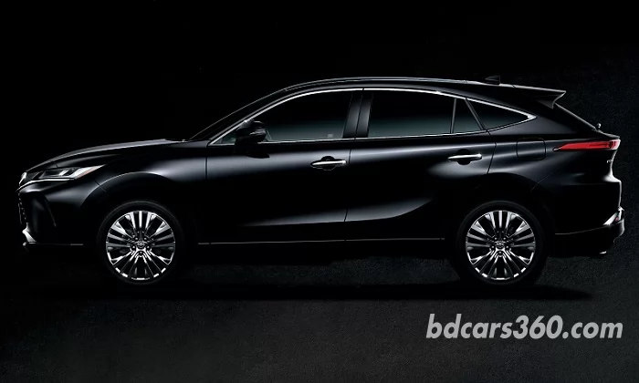 Toyota Harrier 2020 side view 
