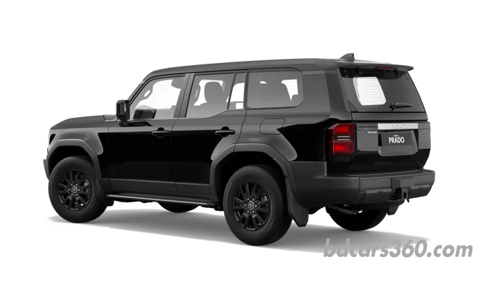 Rear left view