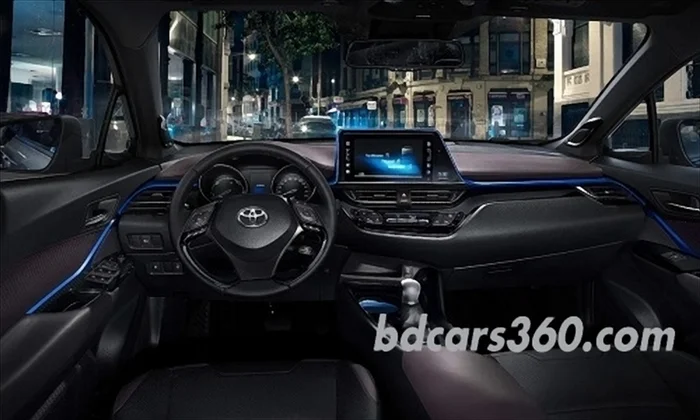 Toyota C-HR 2020 Dashboard