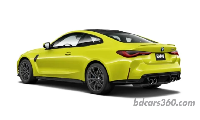 BMW M4 Rear left view