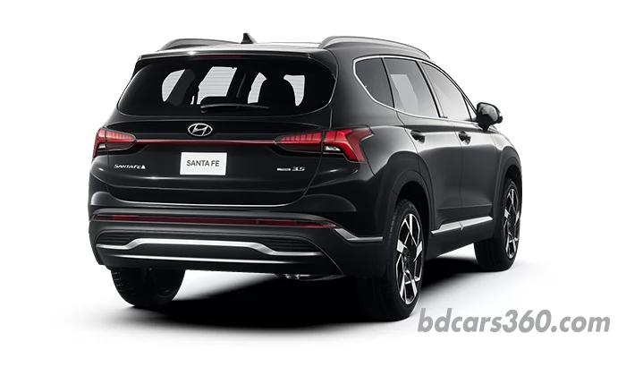 Rear left view.