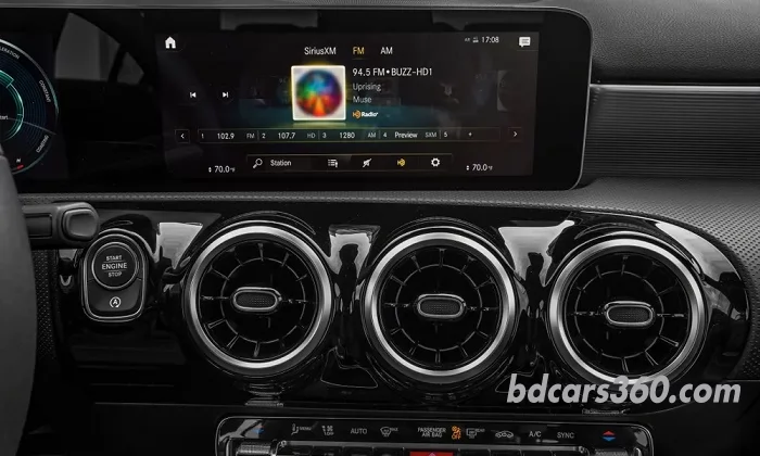 Mercedes A 200 d 2025 interior
