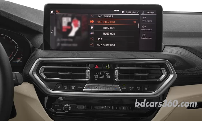 BMW X3 sDrive30i Maps 