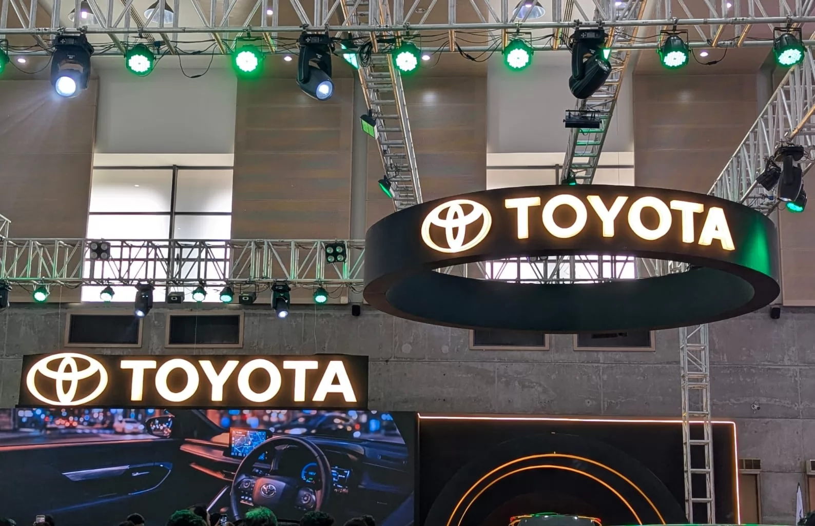 Toyota at Motor Show 