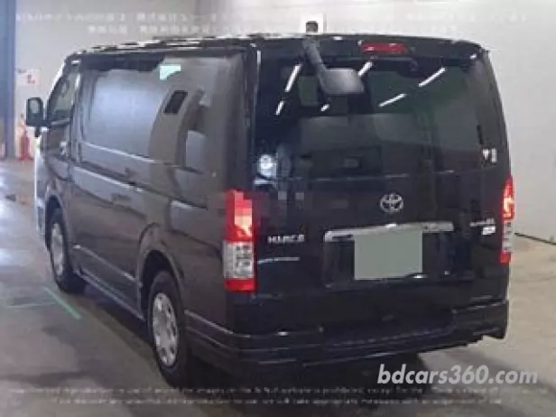 Reconditioned Toyota Hiace Super GL dark prime 2022
