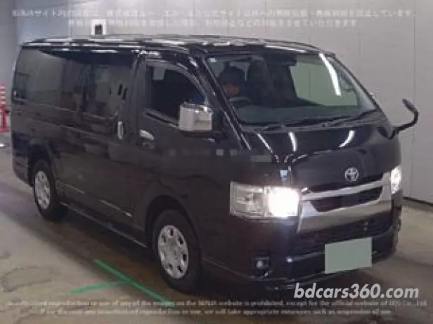 Reconditioned Toyota Hiace Super GL dark prime 2022