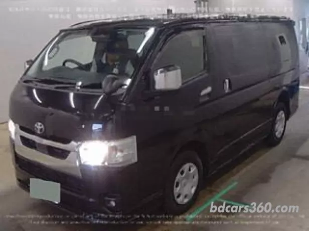 Reconditioned Toyota Hiace Super GL dark prime 2022